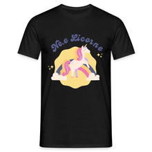 Charger l'image dans la galerie, T-shirt Né.e licorne - black