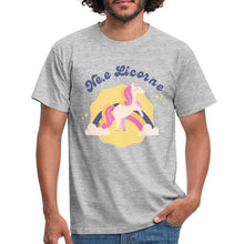 Charger l'image dans la galerie, T-shirt Né.e licorne - heather grey