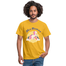 Charger l'image dans la galerie, T-shirt Né.e licorne - yellow