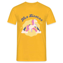 Charger l'image dans la galerie, T-shirt Né.e licorne - yellow