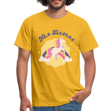 Charger l'image dans la galerie, T-shirt Né.e licorne - yellow
