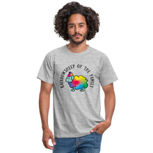 Charger l'image dans la galerie, T-shirt Raibow sheep of the familiy - heather grey