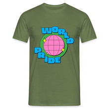 Charger l&#39;image dans la galerie, T-shirt World Pride - vert militaire
