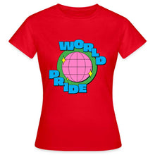 Charger l'image dans la galerie, T-shirt World Pride - rouge