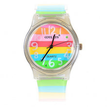 Charger l'image dans la galerie, Montre LGBT Willis style bracelet plastique