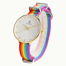 Charger l'image dans la galerie, Montre lgbt dorée ALk Vision