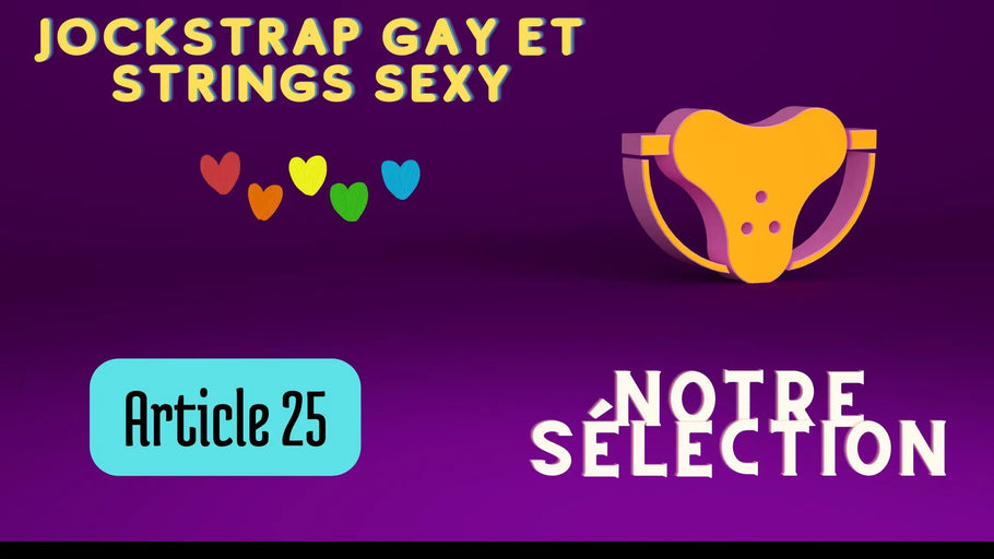 Jockstrap gay et sexy : la sélection Proud&Gay