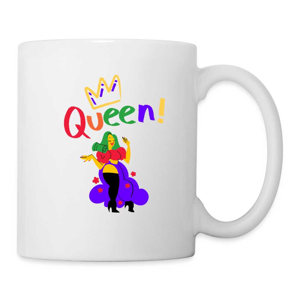 Mug Drag Queen - white