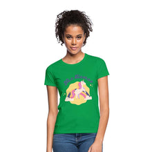 Charger l&#39;image dans la galerie, T-shirt Born Licorne - vert
