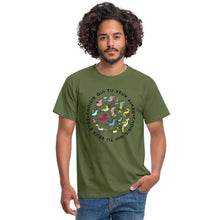Charger l&#39;image dans la galerie, T-shirt Choisis qui tu veux aimer - military green
