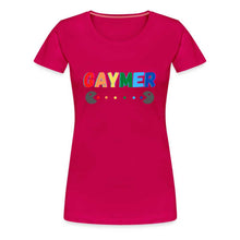 Charger l&#39;image dans la galerie, T-shirt Gaymer - dark pink
