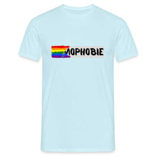 Charger l&#39;image dans la galerie, T-shirt Homophobia - sky
