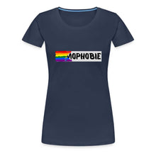 Charger l&#39;image dans la galerie, T-shirt Homophobia - navy
