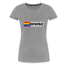 Charger l&#39;image dans la galerie, T-shirt Homophobia - heather grey
