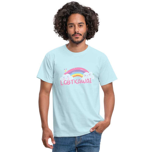 T-shirt LGBTKAWAI - sky