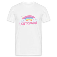 Charger l&#39;image dans la galerie, T-shirt LGBTKAWAI - white
