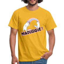 Charger l&#39;image dans la galerie, T-shirt Miaougique - yellow
