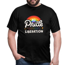 Charger l&#39;image dans la galerie, T-shirt No pride without liberation - black
