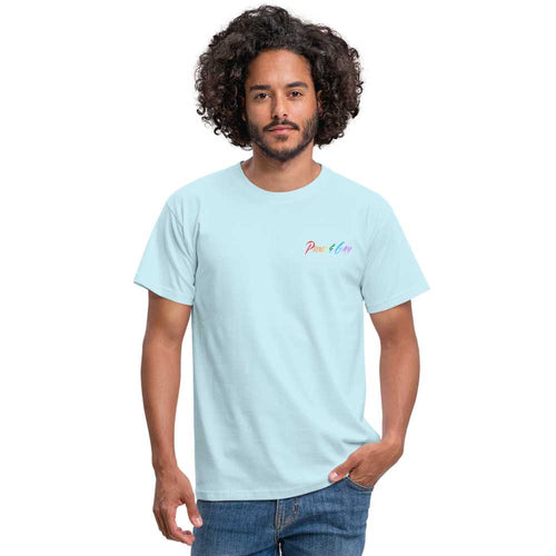 T-shirt Proud and Gay - sky