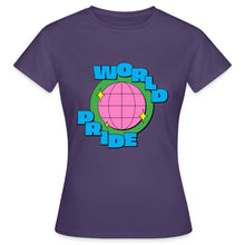 Charger l&#39;image dans la galerie, T-shirt World Pride - violet foncé
