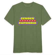 Charger l&#39;image dans la galerie, T-shirt euphorie de genre - vert militaire
