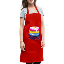 Charger l&#39;image dans la galerie, Tablier de cuisine LGBT PAN-CAKE - red
